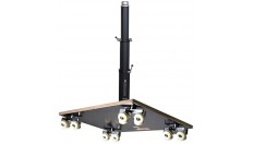 Skateboard dolly with vario bazooka