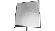 Reflector board white/silver 1x1 m