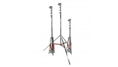 Overhead roller stand with lazy leg incl. Jumbo grip head 4-1/2" (3 risers, h=632 cm) Matthews