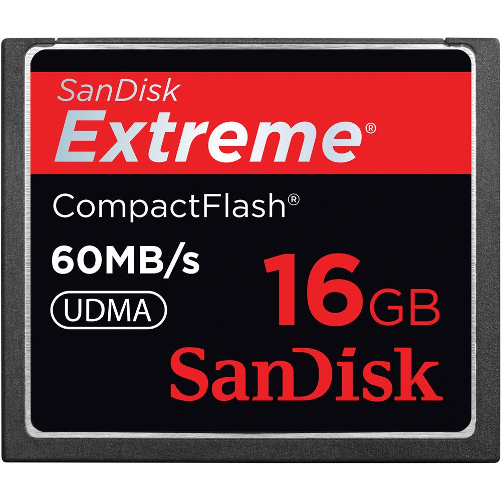 CompactFlash Sandisk Extreme 16 GB